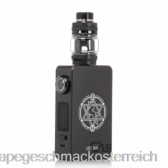 Lost Vape Centaurus M200 Starter Kit Gunmetal Grey Vape Geschmack